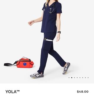 Figs Yola XS/P scrub pants